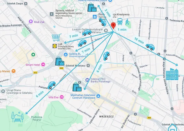 Pansiyon Beacon -15 Minutes To Old Town & Seaside Gdansk
